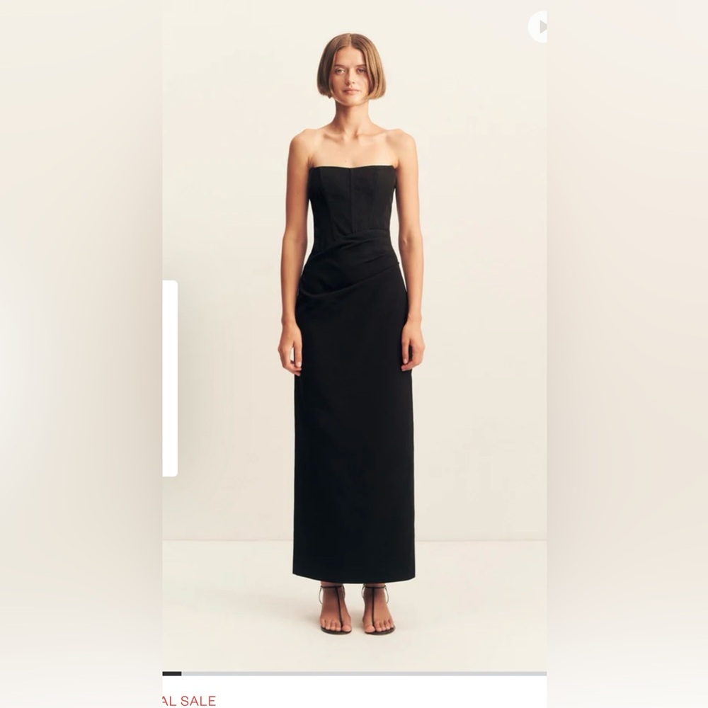 Oakley Black Strapless Dress